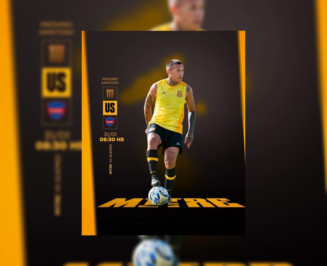 Mitre jugará un nuevo amistoso de pretemporada ante Güemes