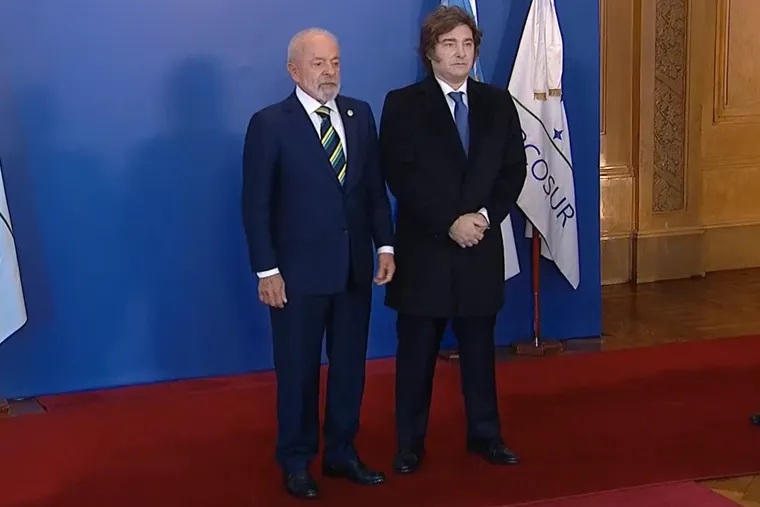 Por un posteo de Milei, Lula Da Silva dejó de representar a Argentina en Venezuela