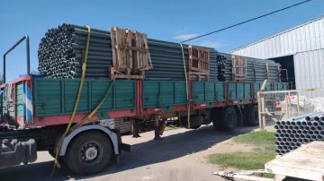 A lo destino final: impacto de un caño en plena ruta dejó a un joven con heridas en el rostro