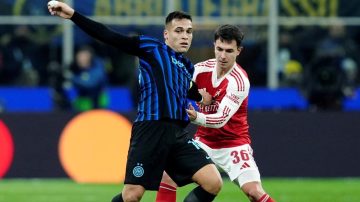 El Inter de Lautaro cayó ante Arsenal y se complicó en la Champions League