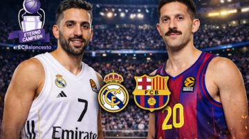 El Real Madrid de Campazzo y Deck se mide ante el Barcelona en un clásico imperdible: hora y dónde ver
