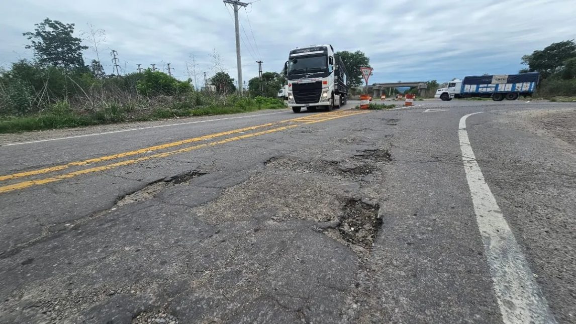 Denuncian que entre el 65 y el 70% de las rutas nacionales se encuentran en estado regular o malo