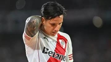 Driussi habló del recambio en River: “Fue un golpe muy duro”