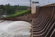 Crecida del río Dulce: el Embalse eroga 560 m³/s y rige alerta amarilla en Las Termas
