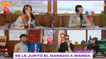 Wanda Nara se la “picanteó” a Maxi López y L-Gante: “Soy el amor de la vida de los dos”