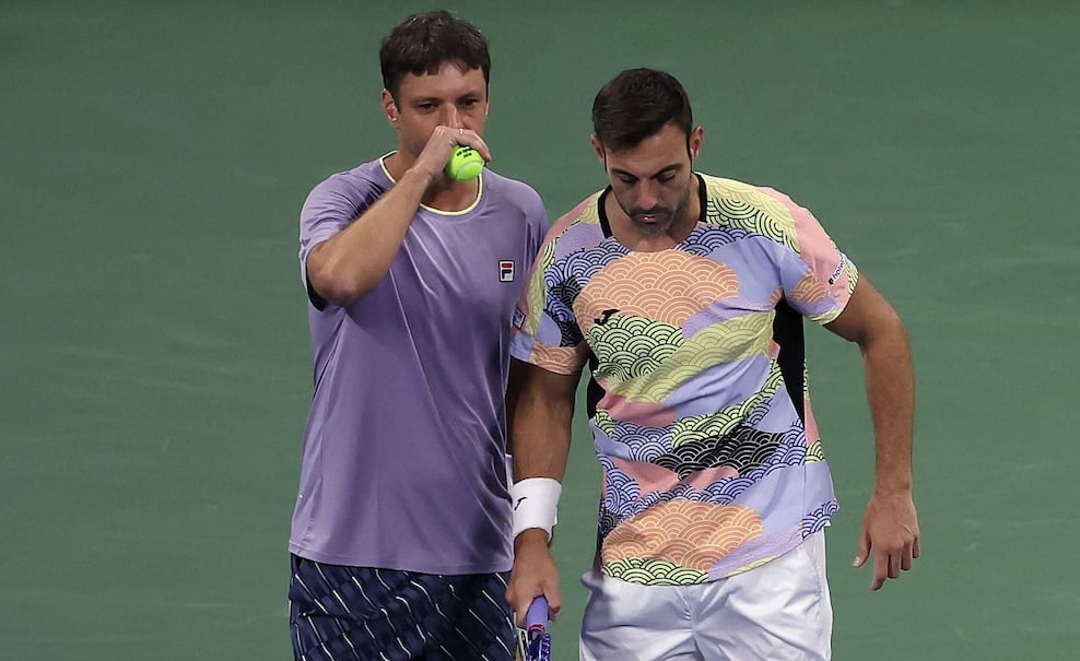 El argentino Zeballos y el español Granollers quedaron eliminados en las semifinales de dobles de Australia