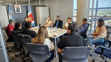 Fructífera reunión entre el MOCASE VC y el Ministro de Producción de la Provincia