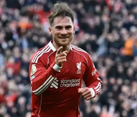 Alexis Mac Allister volvió a marcar en la goleada del Liverpool ante West Ham