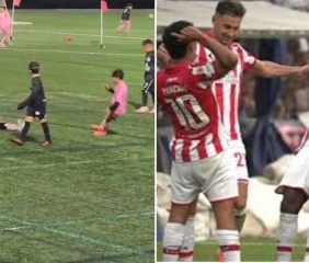 Ciro Messi y su gol viral: la coreografía que enamoró al Pincha