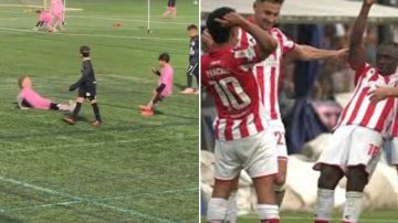 Ciro Messi y su gol viral: la coreografía que enamoró al Pincha