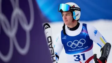 Tiziano Gravier logró un resultado histórico para el esquí argentino en los Juegos Olímpicos de Invierno