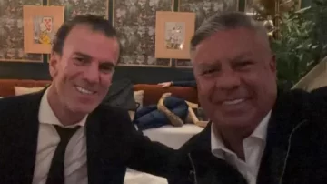 Nueva reunión entre Tapia y Tajeddine Seif: la AFA fortalece vínculos con Emiratos Árabes Unidos