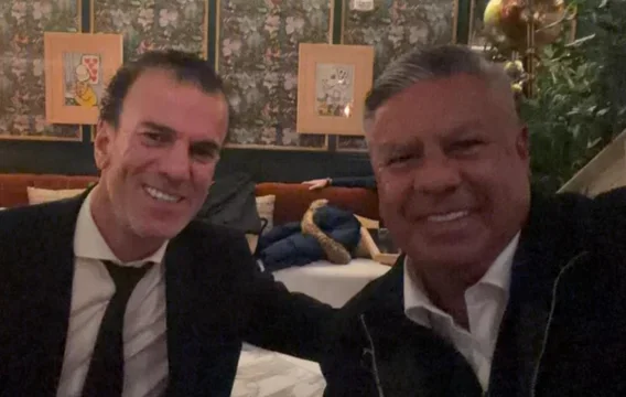 Nueva reunión entre Tapia y Tajeddine Seif: la AFA fortalece vínculos con Emiratos Árabes Unidos