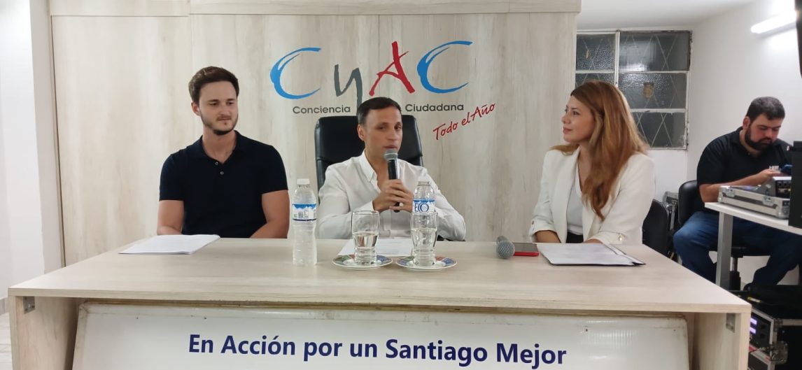 El Jefe de Gabinete brindó una conferencia sobre gestión municipal en la sede de Conciencia y Acción Ciudadana