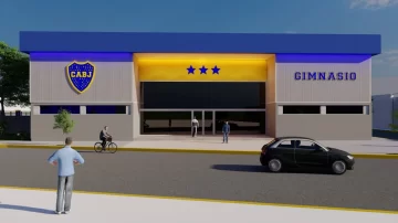 Boca inició la construcción de un gimnasio gratuito para socios a metros de La Bombonera