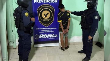 Atrapan a “Corzuela” tras un audaz intento de robo en el barrio Agua Santa