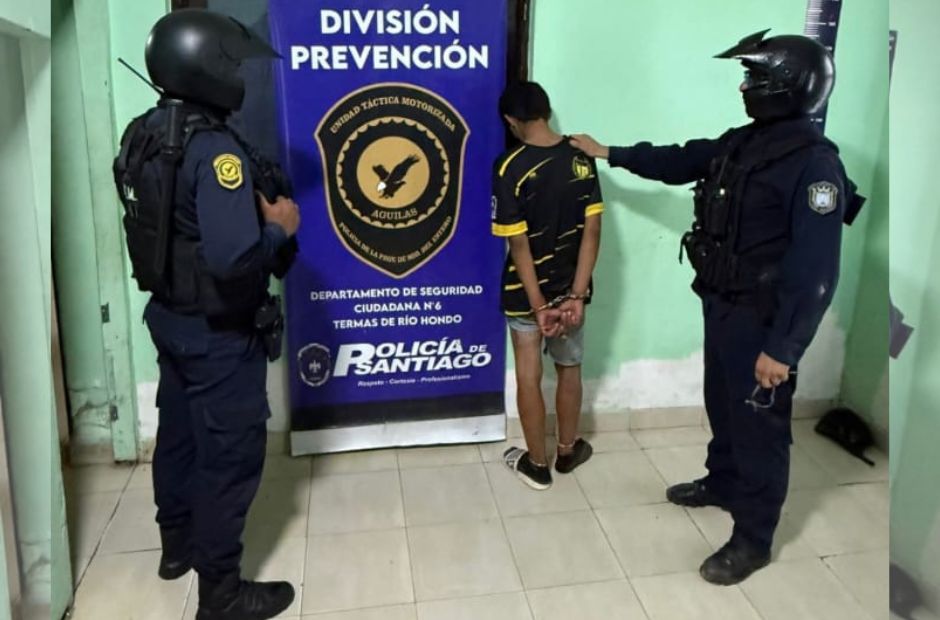 Atrapan a “Corzuela” tras un audaz intento de robo en el barrio Agua Santa