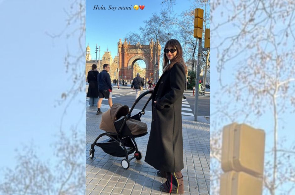 “Hola, soy mami”: Úrsula Corberó subió su primera foto junto a Dante