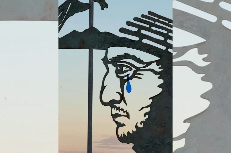 San Martín “llora” en San Lorenzo: intervienen una figura del procer tras el traslado del sable corvo