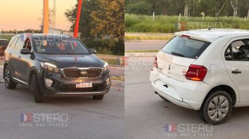 El sol encandiló al conductor de una camioneta y chocó a un auto frente a la pista de BMX