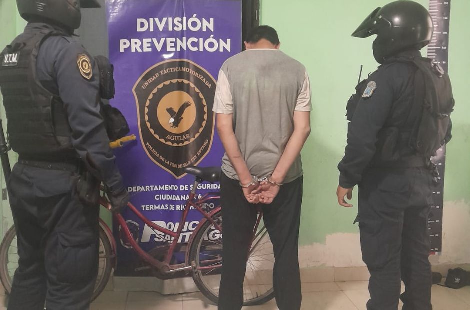 Detienen a “bicichorro” tras ser reconocido por un vecino