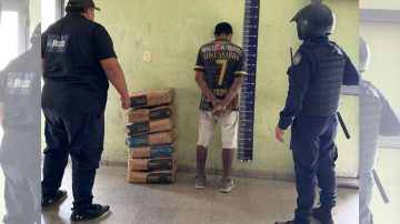 Cayó “Nito”, un conocido delincuente del barrio 8 de Abril, tras robar en una obra en construcción