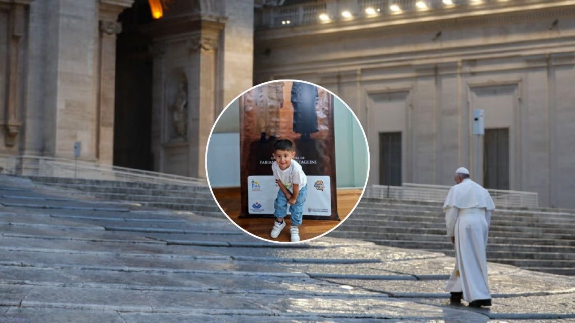 “Es creer o creer”: la historia de Lionel, el niño que se ahogó y volvió a la vida tras una plegaria al papa Francisco