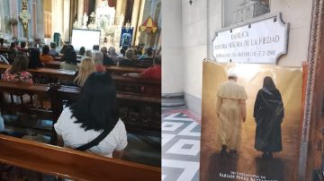 Proyectaron en la Basílica La Piedad el documental sobre Mama Antula, dirigido por Fabián Pérez Battaglini