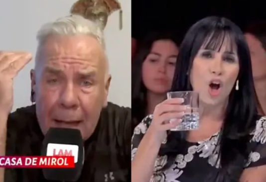 Esteban Mirol terminó abandonando un móvil tras una feroz pelea con Marixa Balli