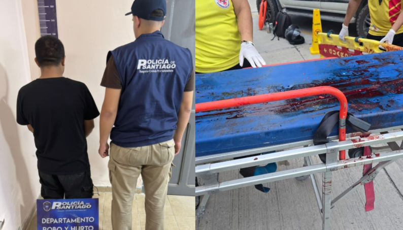 Capturan al delincuente que acuchilló en la pierna a un remisero luego de robarle la recaudación y su celular