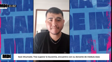 “Si estoy vivo es por ella”: la historia de Saúl Ahumada, el joven trasplantado que conoció a su donante