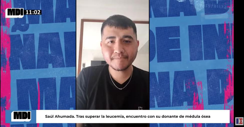 “Si estoy vivo es por ella”: la historia de Saúl Ahumada, el joven trasplantado que conoció a su donante