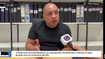 Aumentó el precio del pollo: “De diciembre a febrero subió un 25%”, explicó Cristian Leal