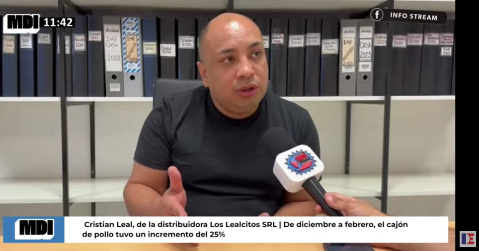 Aumentó el precio del pollo: “De diciembre a febrero subió un 25%”, explicó Cristian Leal