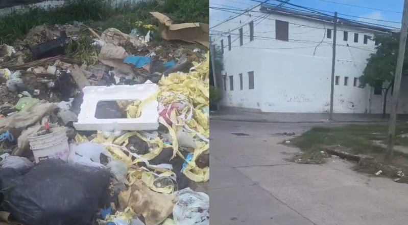 Vecinos del barrio Rivadavia reclaman por la basura acumulada en las calles: “Parece abandonado”