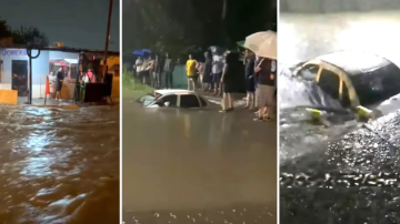 Fuertes tormentas causaron inundaciones en Tucumán, que sigue bajo alerta meteorológica