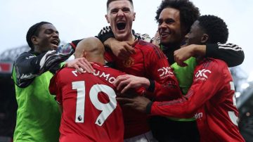 Con Lisandro Martínez Manchester United venció a Fulham por la Premier League