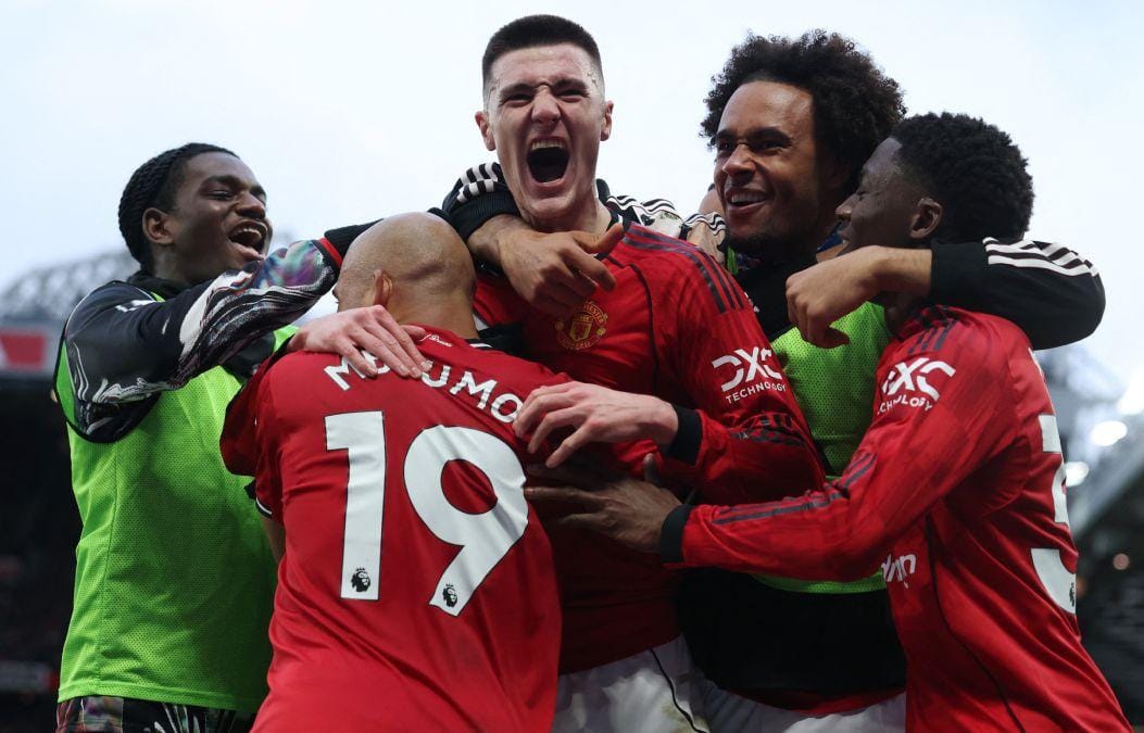 Con Lisandro Martínez Manchester United venció a Fulham por la Premier League