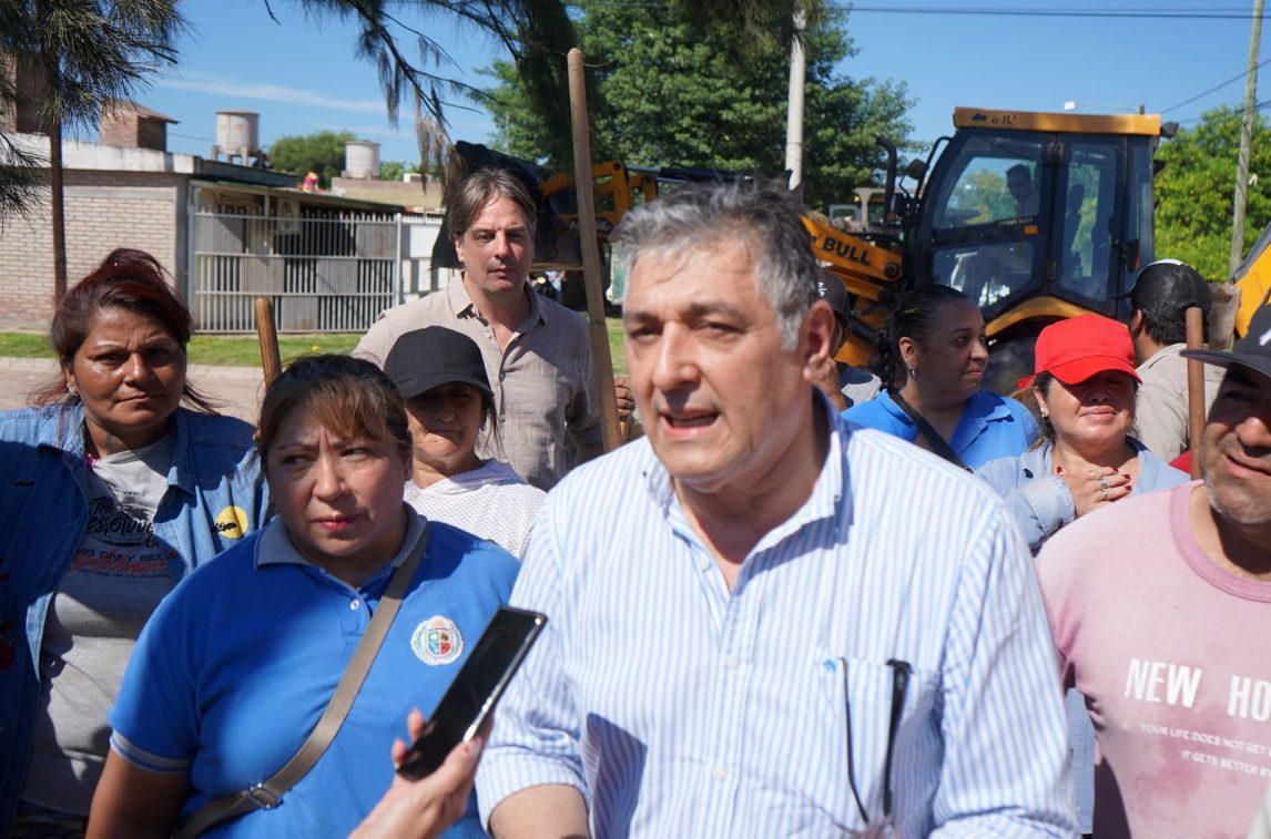 El intendente de La Banda supervisó el operativo de mejoramiento integral en el barrio San Fernando