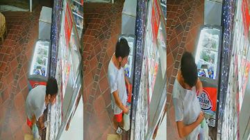 Ladrón con gustos caros: simuló ser un comprador y se llevó un helado de chocolate con pistachos