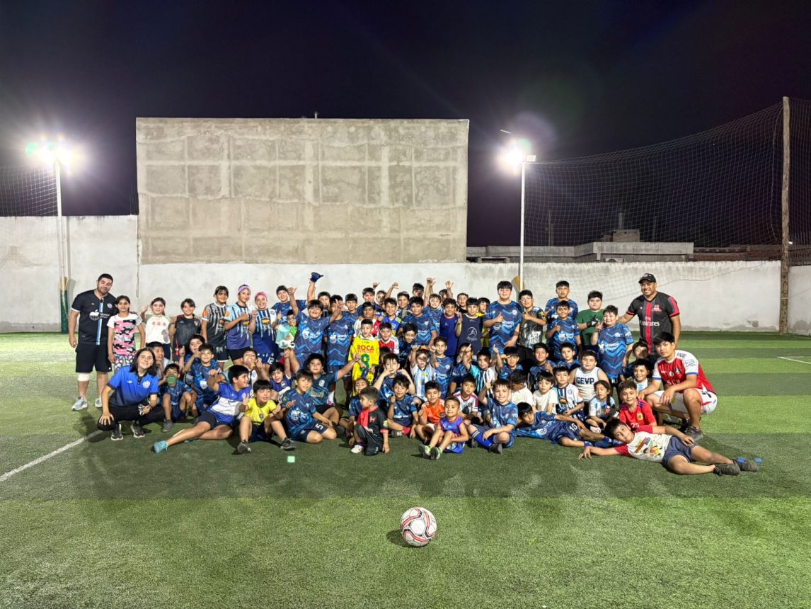 La escuelita Siempre al 10 prepara su primer torneo provincial de fútbol