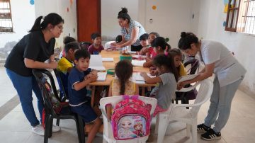 El municipio comenzó a brindar clases gratuitas de apoyo escolar en el barrio Sarmiento
