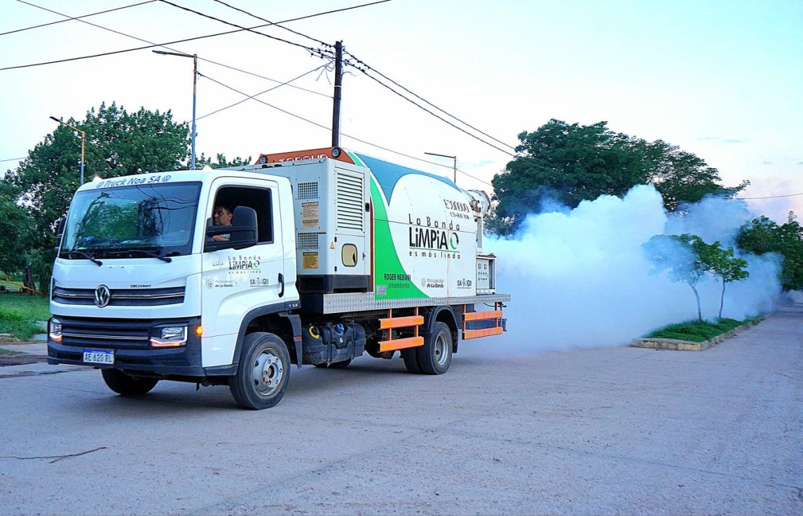 La Banda: difundieron el cronograma de fumigaciones para la próxima semana