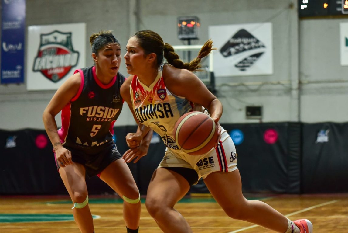 Las chicas de Quimsa recuperaron la sonrisa en La Rioja