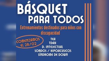 Básquet para Todos: el Club Belgrano lanza una propuesta para incluir a niños con discapacidad