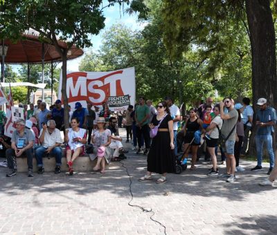 Marcha en Santiago del Estero contra la reforma laboral: fuerte convocatoria en la Plaza Libertad