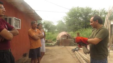 La Banda: rescataron un carancho herido y una boa arcoíris en el barrio La Fraternidad