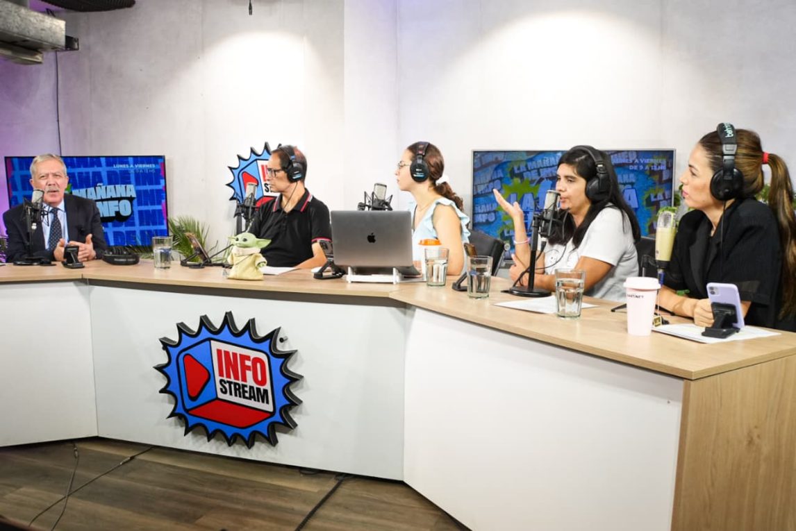 El gobernador Elías Suárez visitó “La Mañana de Info” y comenzó una nueva era en la comunicación santiagueña