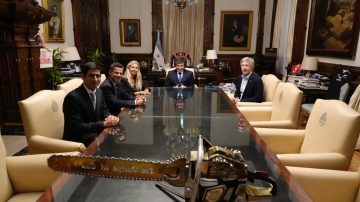 Milei se reunió con la gerente general de Visa tras el acuerdo para adquirir Prisma Medios de Pago y Newpay en la Argentina