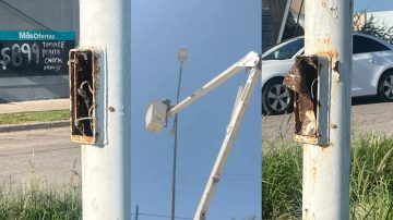 Robos y destrozos obligan a frenar tareas de alumbrado público: ahora deben reponerse más de 1000 metros de cable